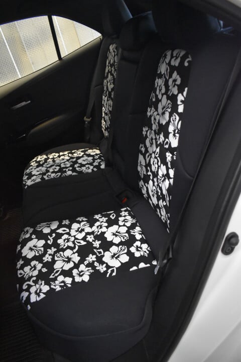 Toyota Corolla Pattern Seat Covers - Rear Seats